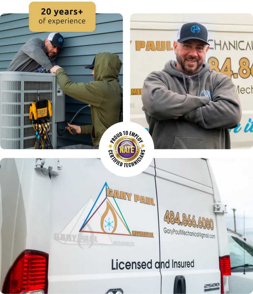 Gary Paul Mechanical technicians certified with 20 years of experience