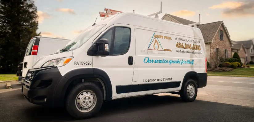 Gary Paul Mechanical Van