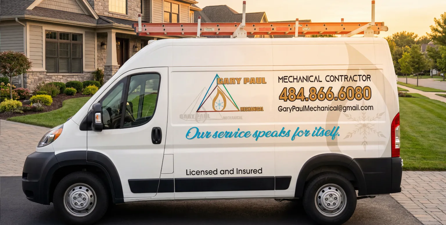 Gary Paul Mechanical van