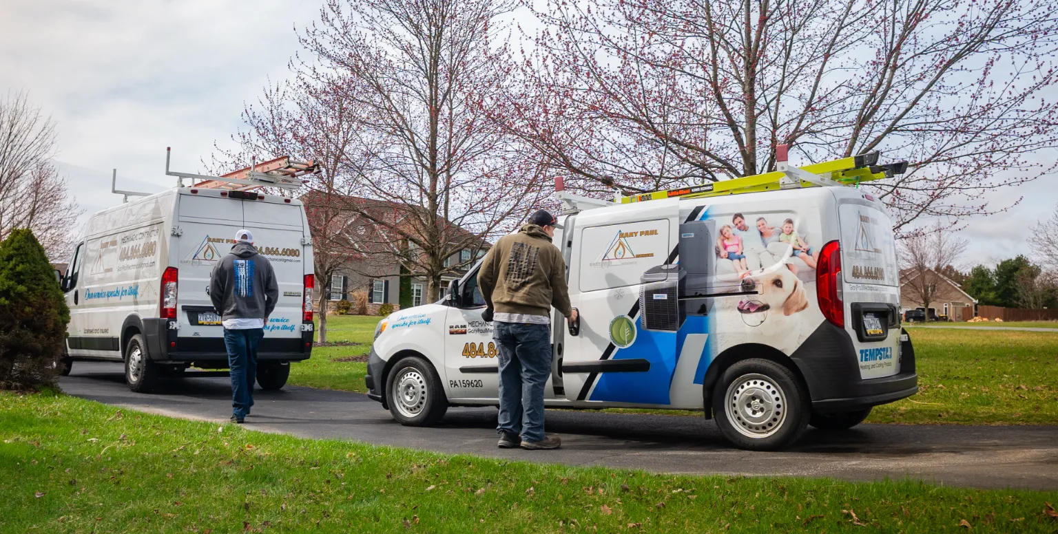 Gary Paul Mechanical technicians and vans